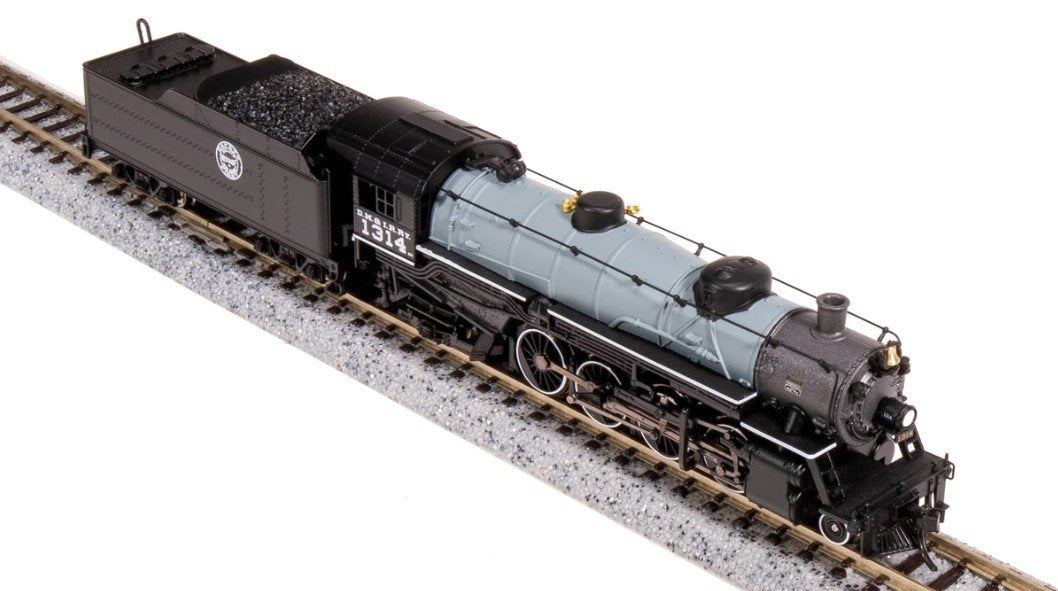 N Broadway BLI 7856 DMIR Duluth Missabe &amp; Iron Range 2-8-2 Steam 1314 w/Paragon4