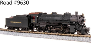 N Broadway LTD BLI 7861 PRR Pennsylvania 2-8-2 Mikado Steam #9630 w/ Paragon4