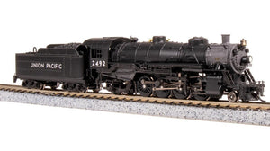 N Broadway BLI 7863 UP Union Pacific 2-8-2 Light Mikado Steam #2492 w/ Paragon4