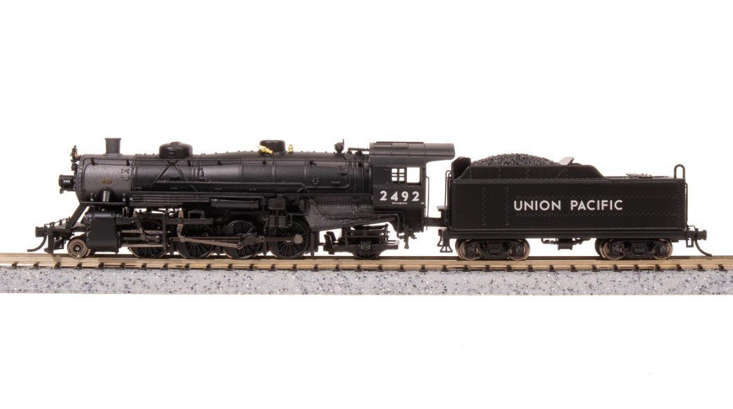 N Broadway BLI 7863 UP Union Pacific 2-8-2 Light Mikado Steam #2492 w/ Paragon4