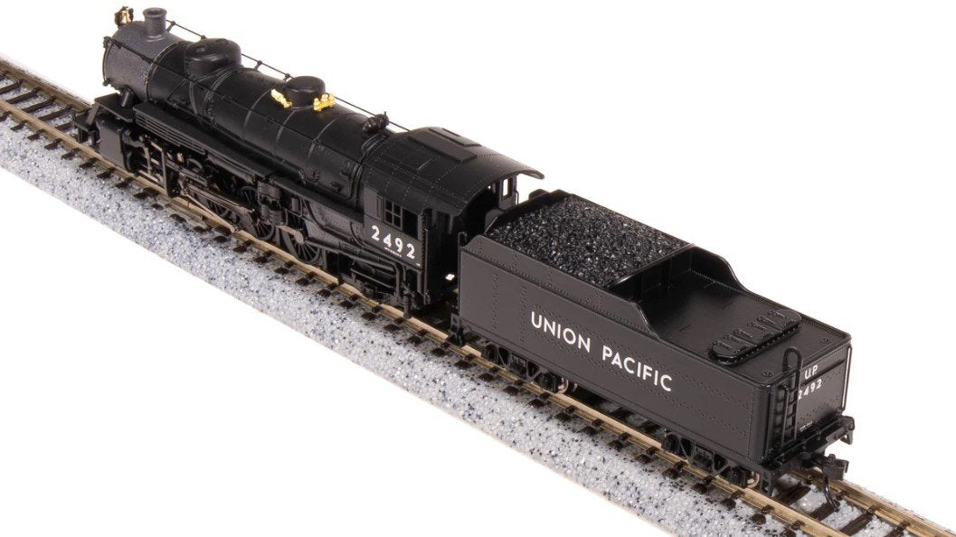 N Broadway BLI 7863 UP Union Pacific 2-8-2 Light Mikado Steam #2492 w/ Paragon4