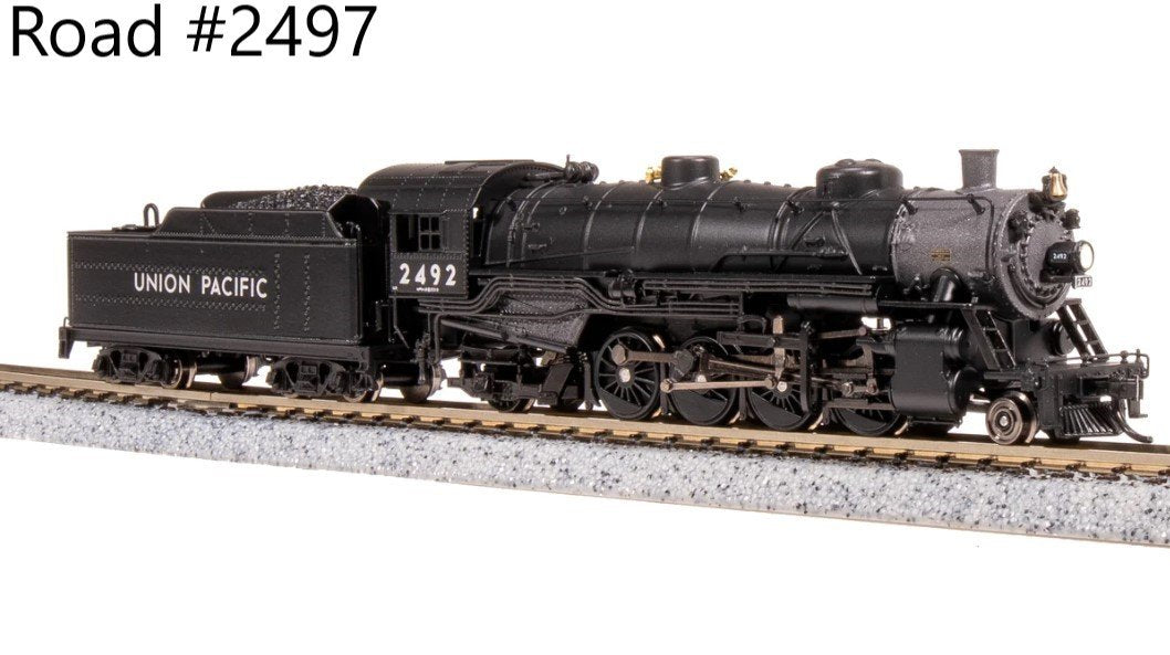 N Broadway BLI 7864 UP Union Pacific 2-8-2 Light Mikado Steam #2497 w/ Paragon4