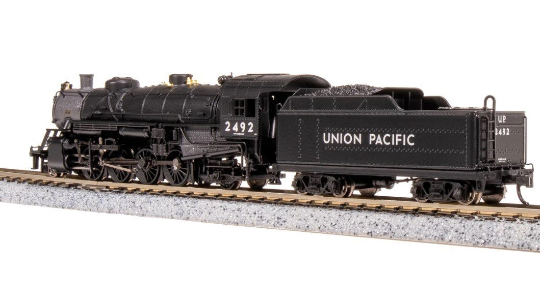 N Broadway BLI 7864 UP Union Pacific 2-8-2 Light Mikado Steam #2497 w/ Paragon4