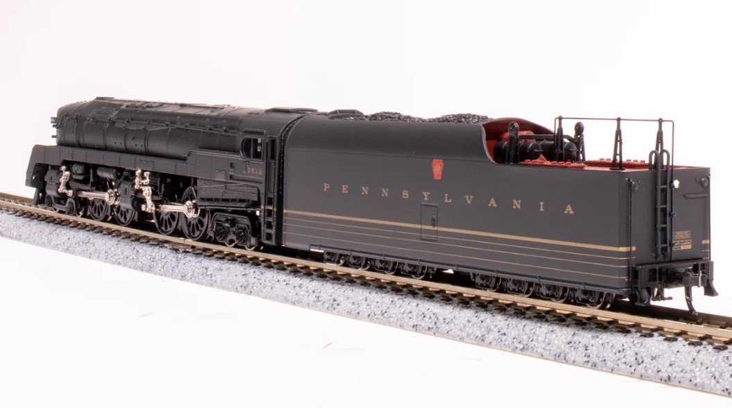 N Broadway BLI 8020 PRR Pennsylvania 4-4-4-4 T1 Duplex Steam #5500 w/ Paragon4