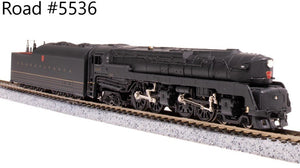 N Broadway BLI 8023 PRR Pennsylvania 4-4-4-4 T1 Duplex Steam #5536 w/ Paragon4