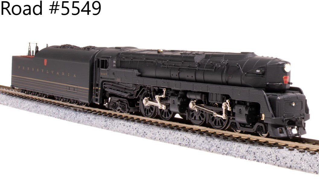 N Broadway BLI 8024 PRR Pennsylvania 4-4-4-4 T1 Duplex Steam #5549 w/ Paragon4