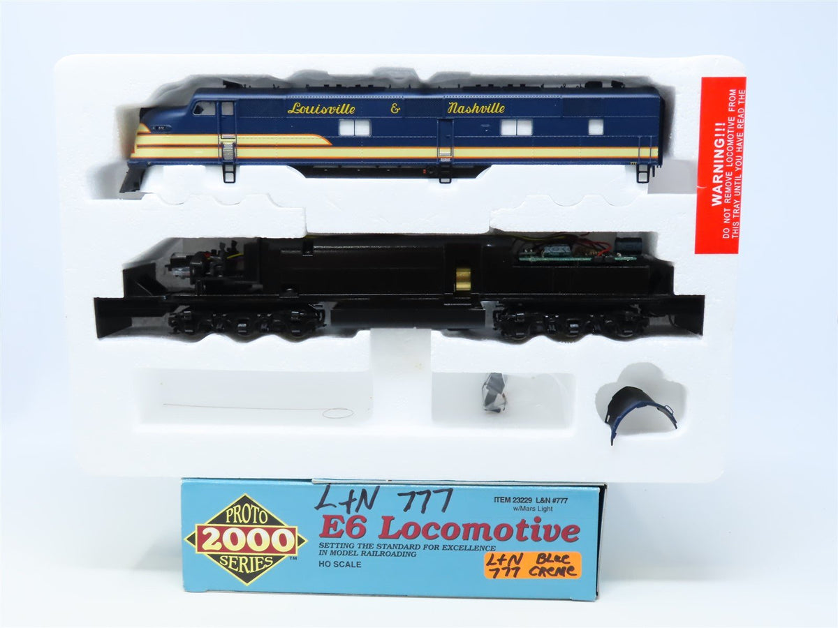 HO Proto 2000 23229 L&amp;N Louisville &amp; Nashville EMD E6A Diesel #777 - DCC Ready