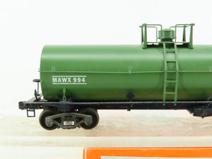 HO Precision Scale Iron Horse 15654-6 BRASS MAWX Mathieson 11k Gal Tank Car #994