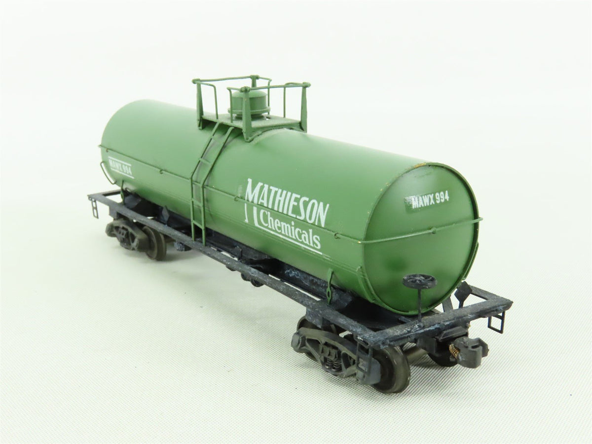 HO Precision Scale Iron Horse 15654-6 BRASS MAWX Mathieson 11k Gal Tank Car #994