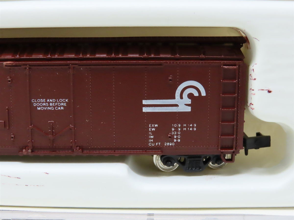 N Scale Con-Cor 001-105105 CR Conrail 40&#39; Steel Reefer Car #136391