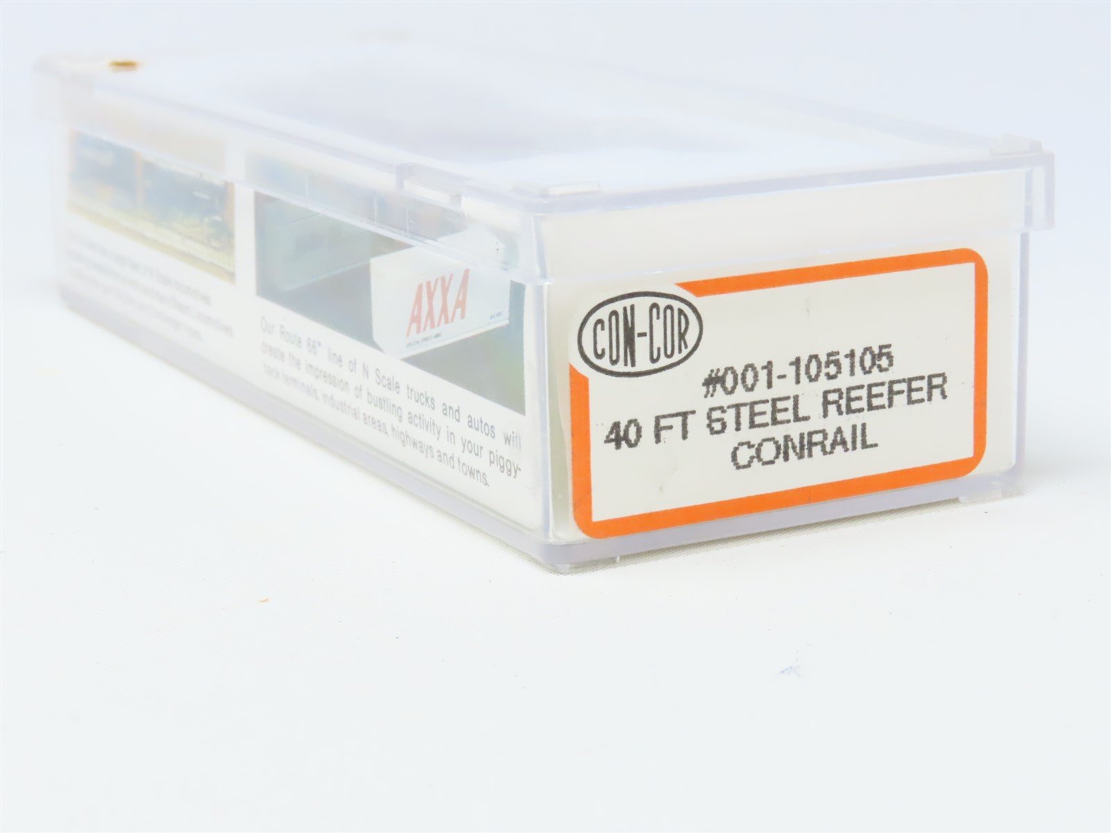 N Scale Con-Cor 001-105105 CR Conrail 40' Steel Reefer Car #136391