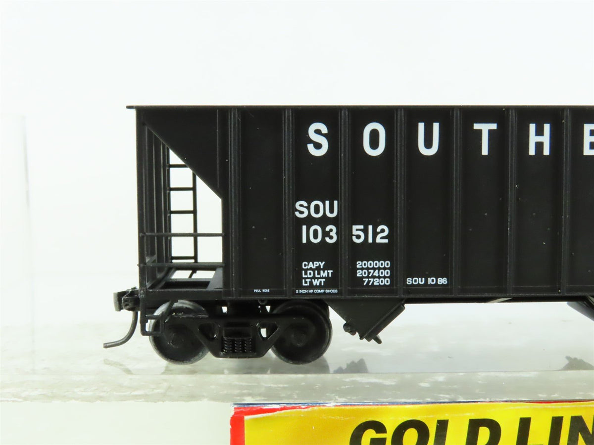 HO Scale Walthers Gold Line 932-7422 Southern Railway 2-Bay Open Hopper #103512