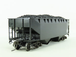 HO Scale Kadee Cars #7501 Undecorated 50 Ton 2-Bay Offset Hopper w/ Coal Load