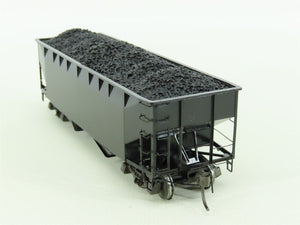 HO Scale Kadee Cars #7501 Undecorated 50 Ton 2-Bay Offset Hopper w/ Coal Load