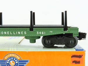 O Gauge 3-Rail Lionel 6-36739 Lionel Lines Operating Log Dump Car #3461