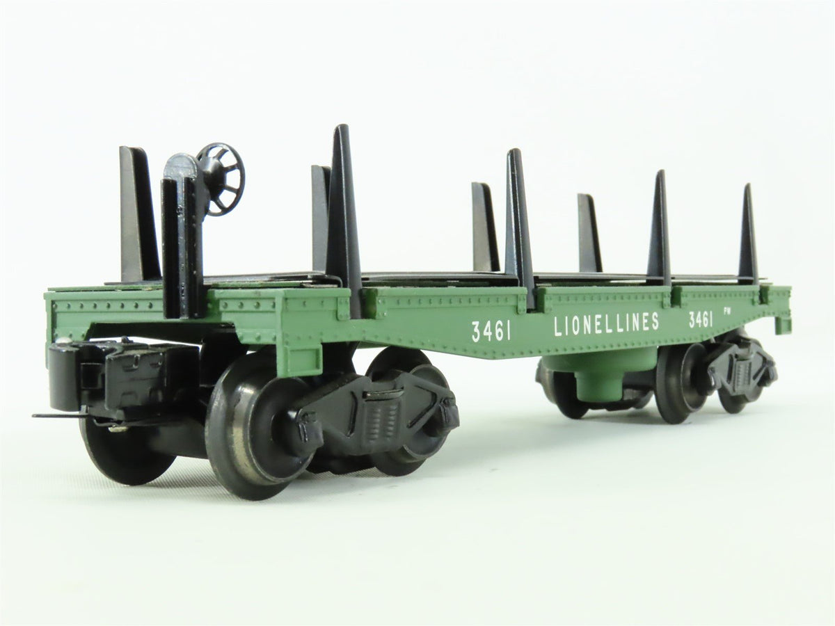 O Gauge 3-Rail Lionel 6-36739 Lionel Lines Operating Log Dump Car #3461