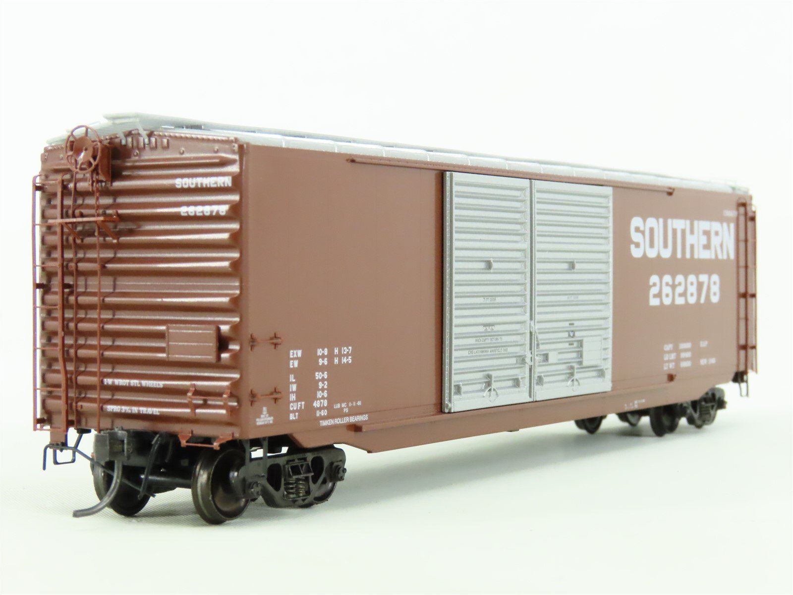 HO Kadee #6717 SOU Southern Railway 50' Double Youngstown Door Box Car #262878