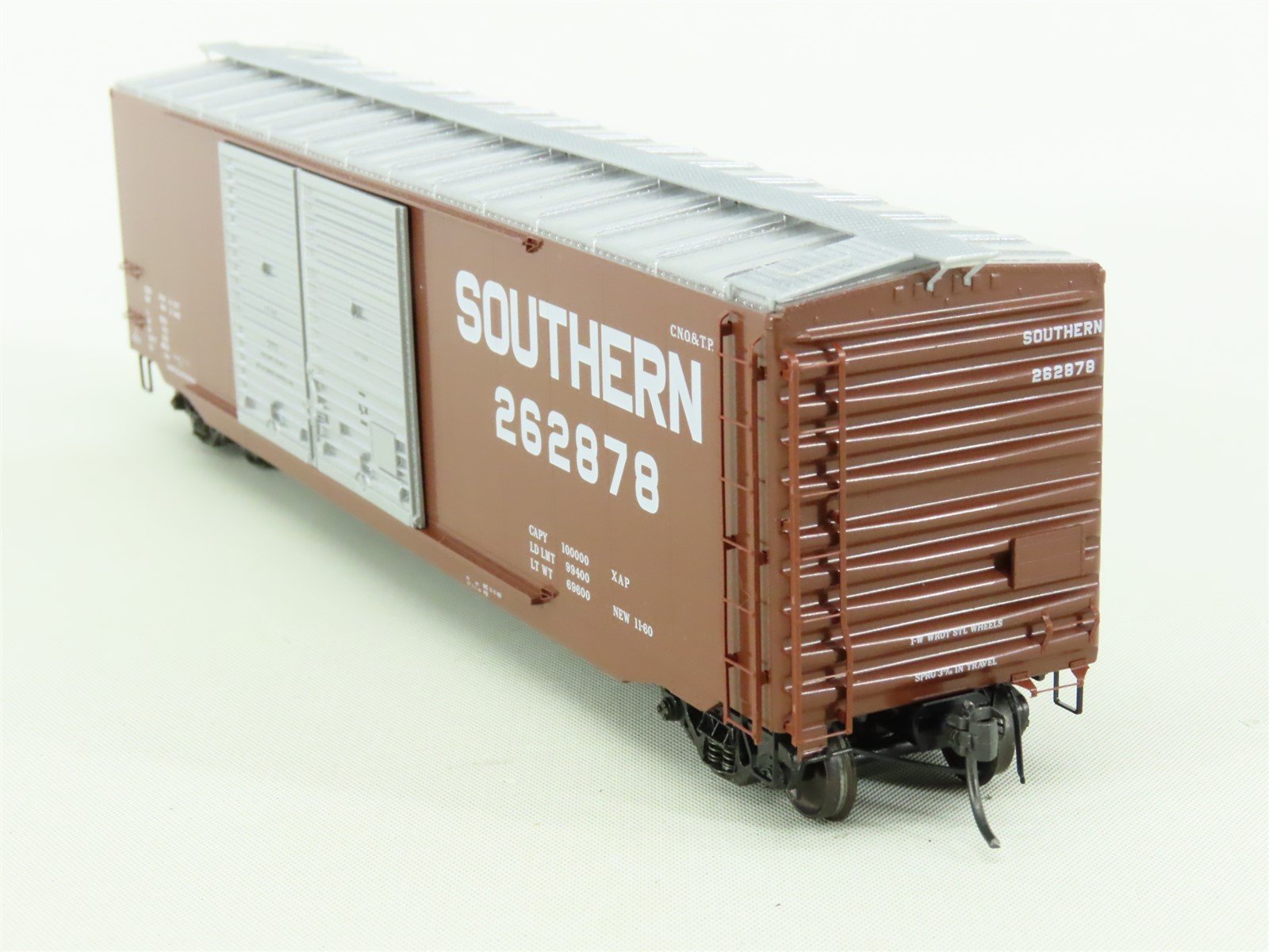 HO Kadee #6717 SOU Southern Railway 50' Double Youngstown Door Box Car #262878