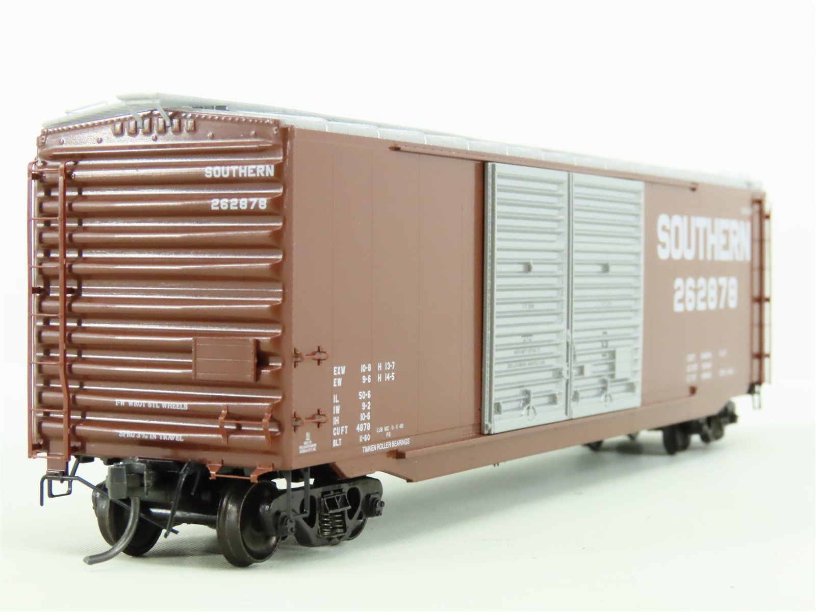 HO Kadee #6717 SOU Southern Railway 50' Double Youngstown Door Box Car #262878