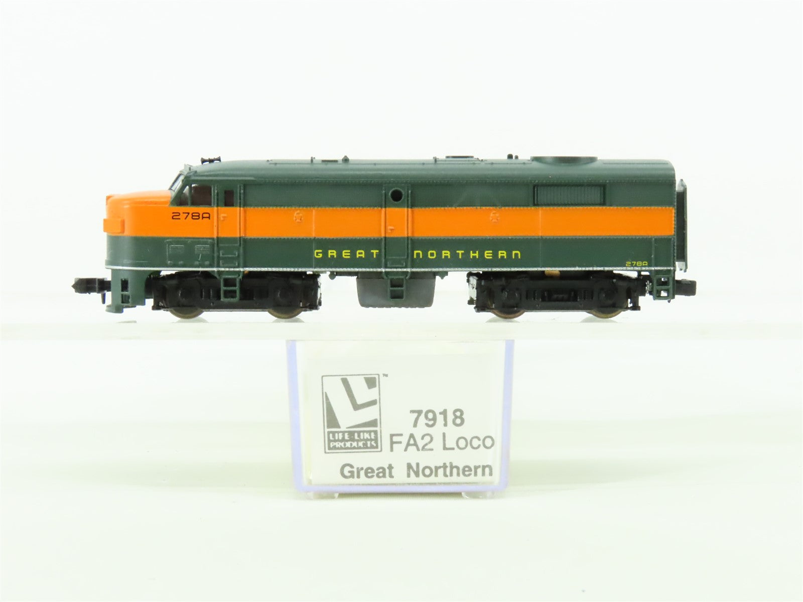 N Scale Life-Like 7918 GN Great Northern ALCO FA2 Diesel Locomotive #278A