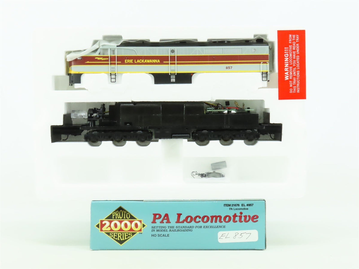 HO Scale Proto 2000 21676 EL Erie Lackawanna ALCO PA Diesel #857 - DCC Ready