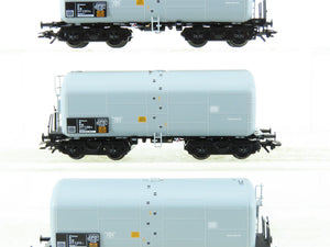 HO Scale Trix 24415 DB German Era IV Fuel Oil Maintenance Tank Cars 3-Pack