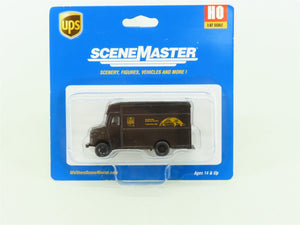 HO Scale Walthers SceneMaster #949-14000 UPS Package Delivery Truck