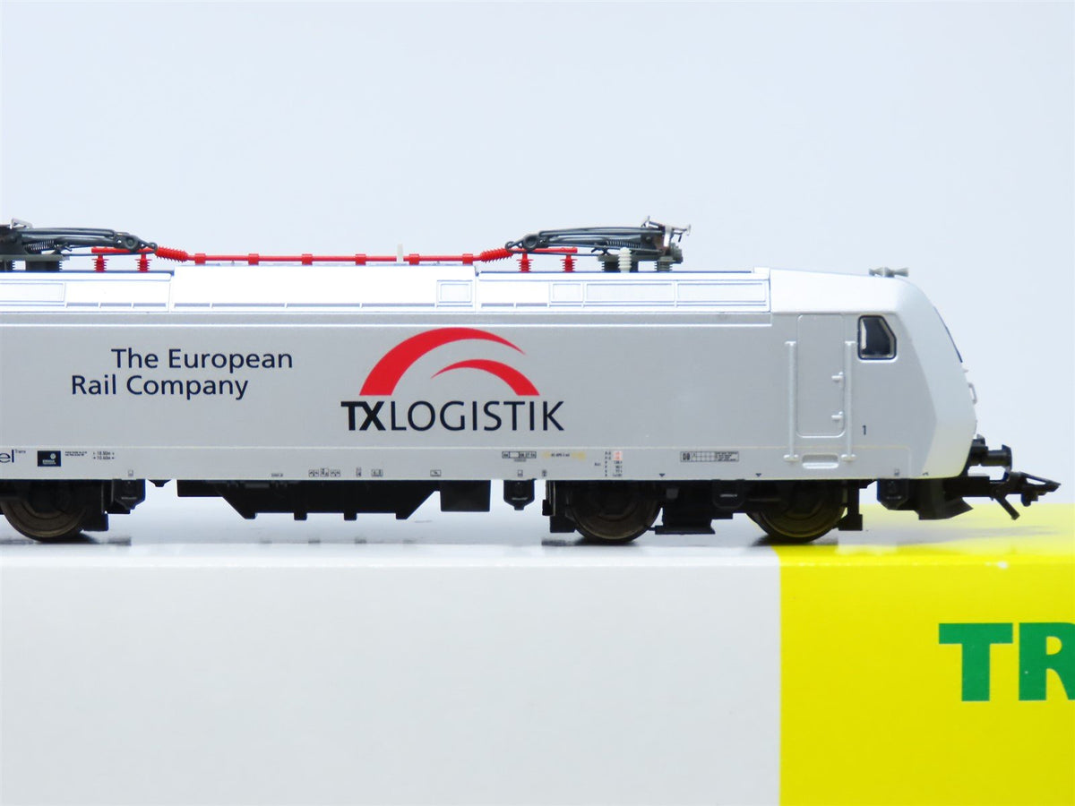 HO Scale Trix 22091 TX Logistik Class BR 185 Electric Locomotive #538-6 w/DCC