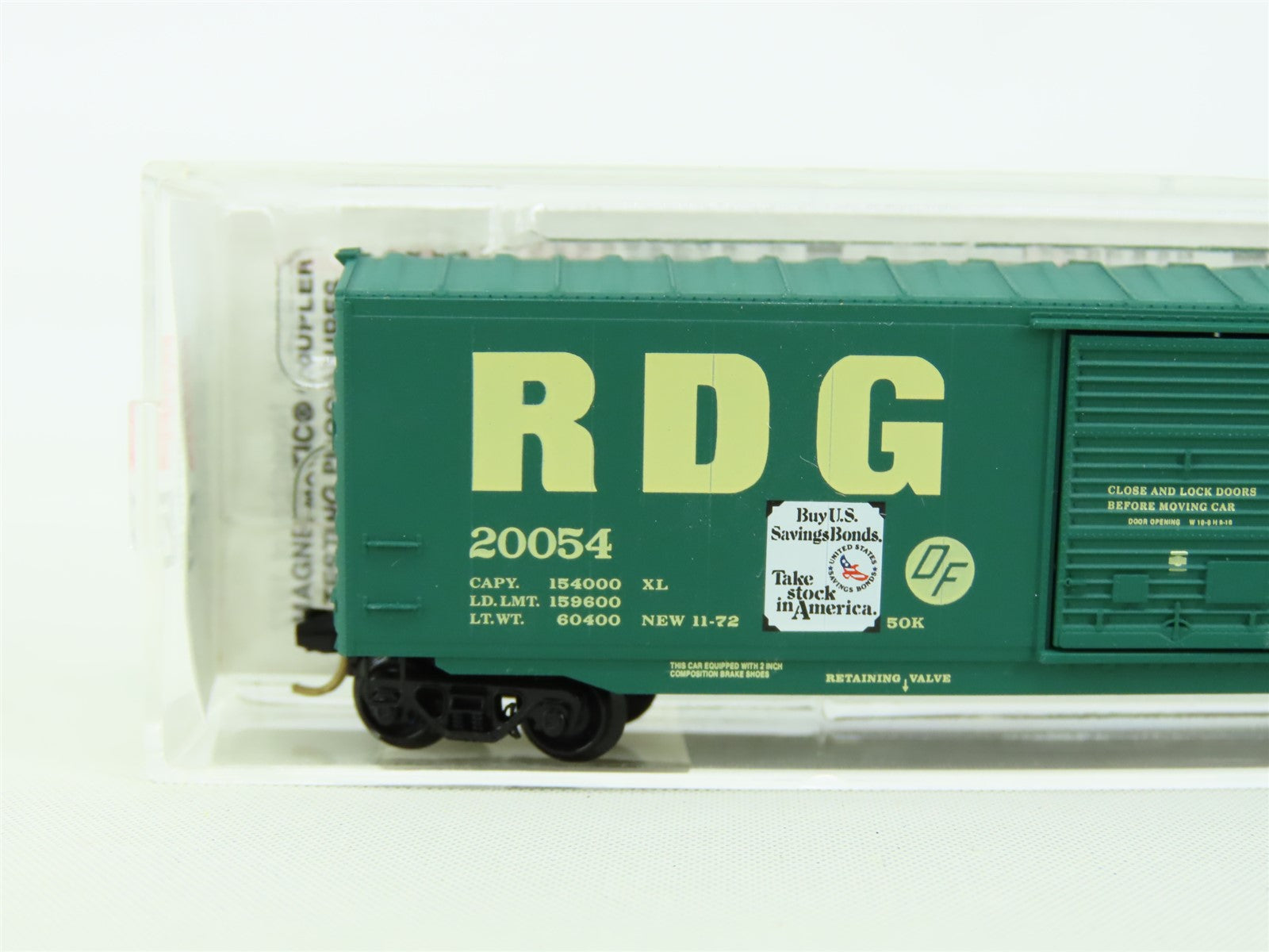 N Scale Micro-Train MTL 77020 RDG Reading 50' Box Car #20054