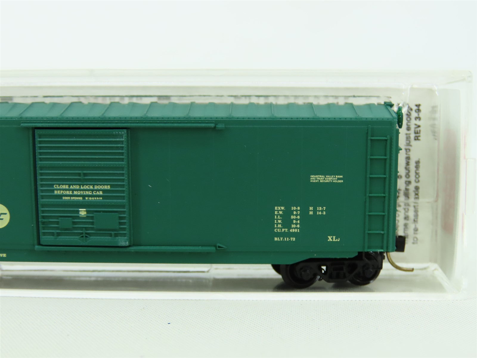 N Scale Micro-Train MTL 77020 RDG Reading 50' Box Car #20054