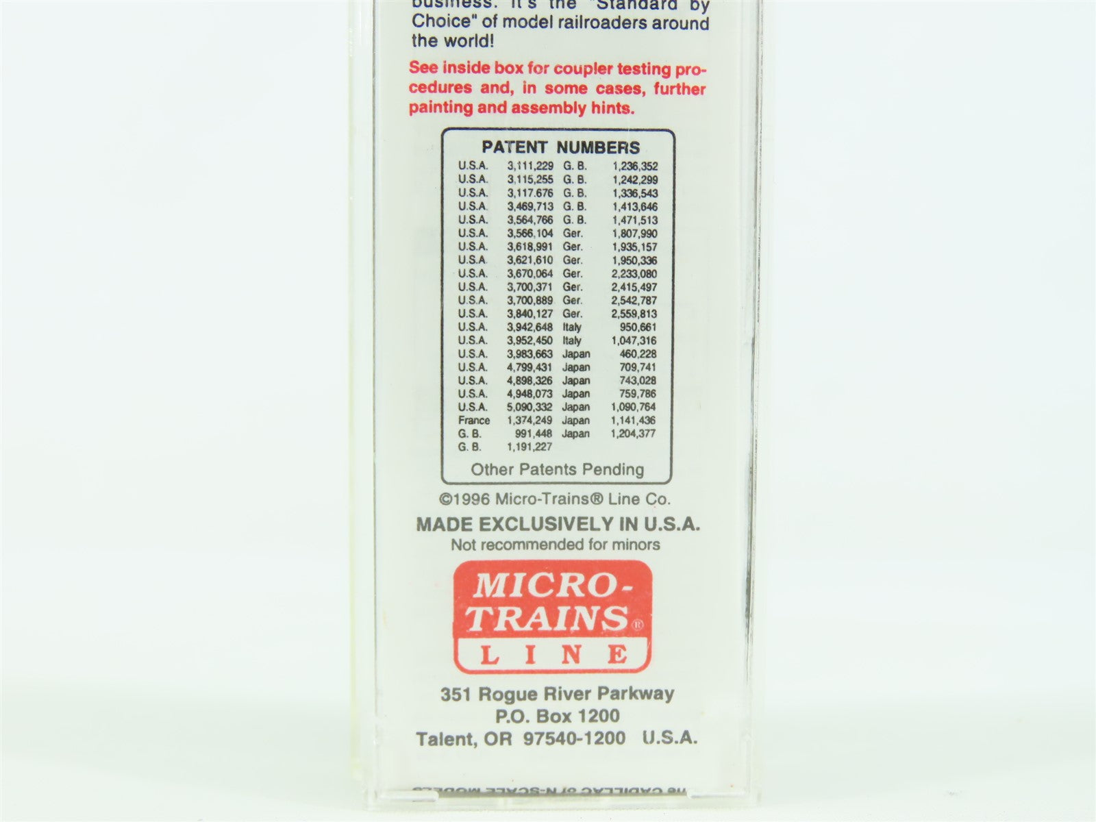 N Scale Micro-Train MTL 77020 RDG Reading 50' Box Car #20054