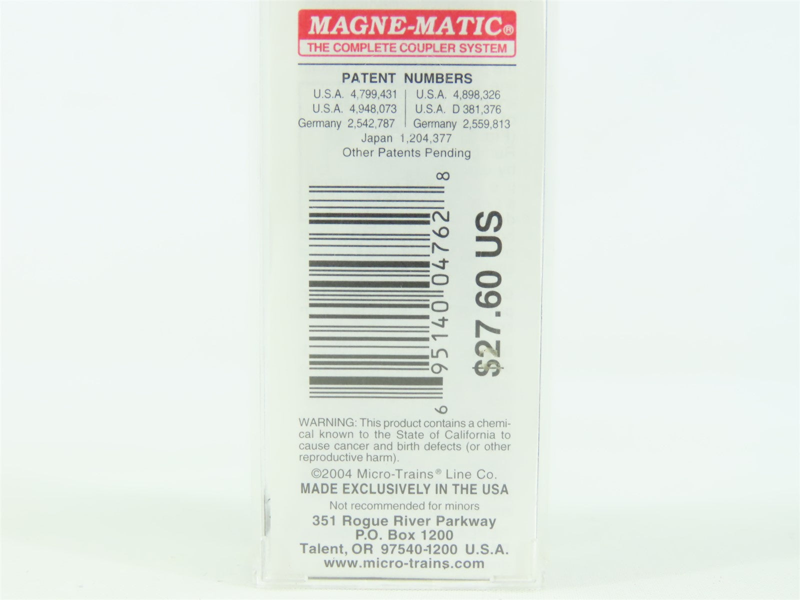 N Scale Micro-Train MTL 77080 DHNY Delaware & Hudson I Love NY Box Car #50137