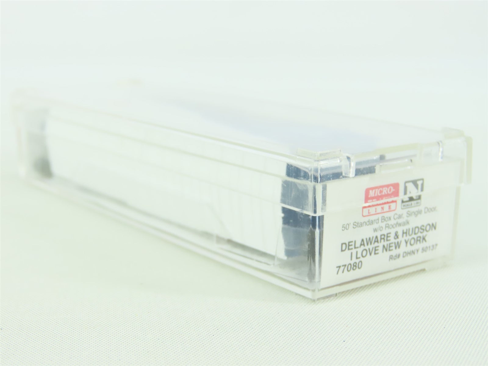 N Scale Micro-Train MTL 77080 DHNY Delaware & Hudson I Love NY Box Car #50137