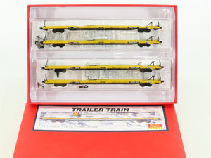N Scale Micro-Trains MTL #99300033 TTX Trailer Train Flat Car 4-Car Runner Pack