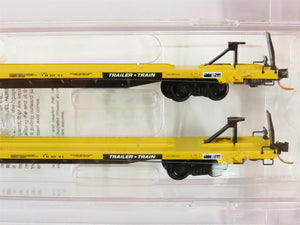 N Scale Micro-Trains MTL #99300033 TTX Trailer Train Flat Car 4-Car Runner Pack
