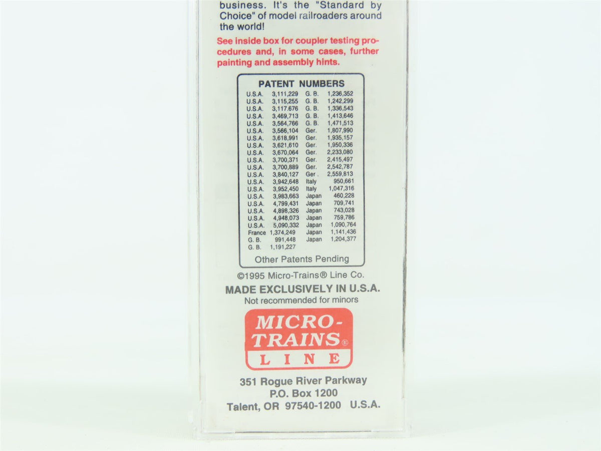 N Scale Micro-Train MTL 77010 NP Northern Pacific Share in Freedom Boxcar #31555