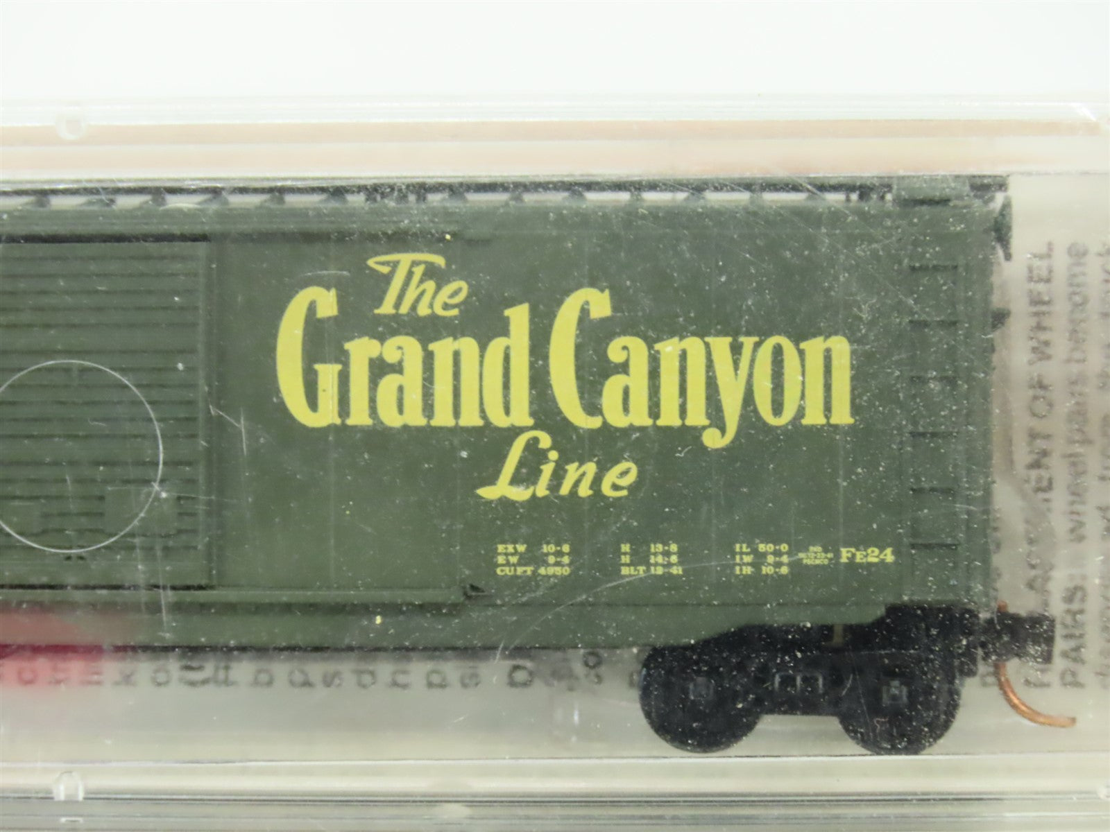 N Micro-Trains MTL #34262 ATSF Map & Slogan Series 40' Box Car 5-Pack - SEALED