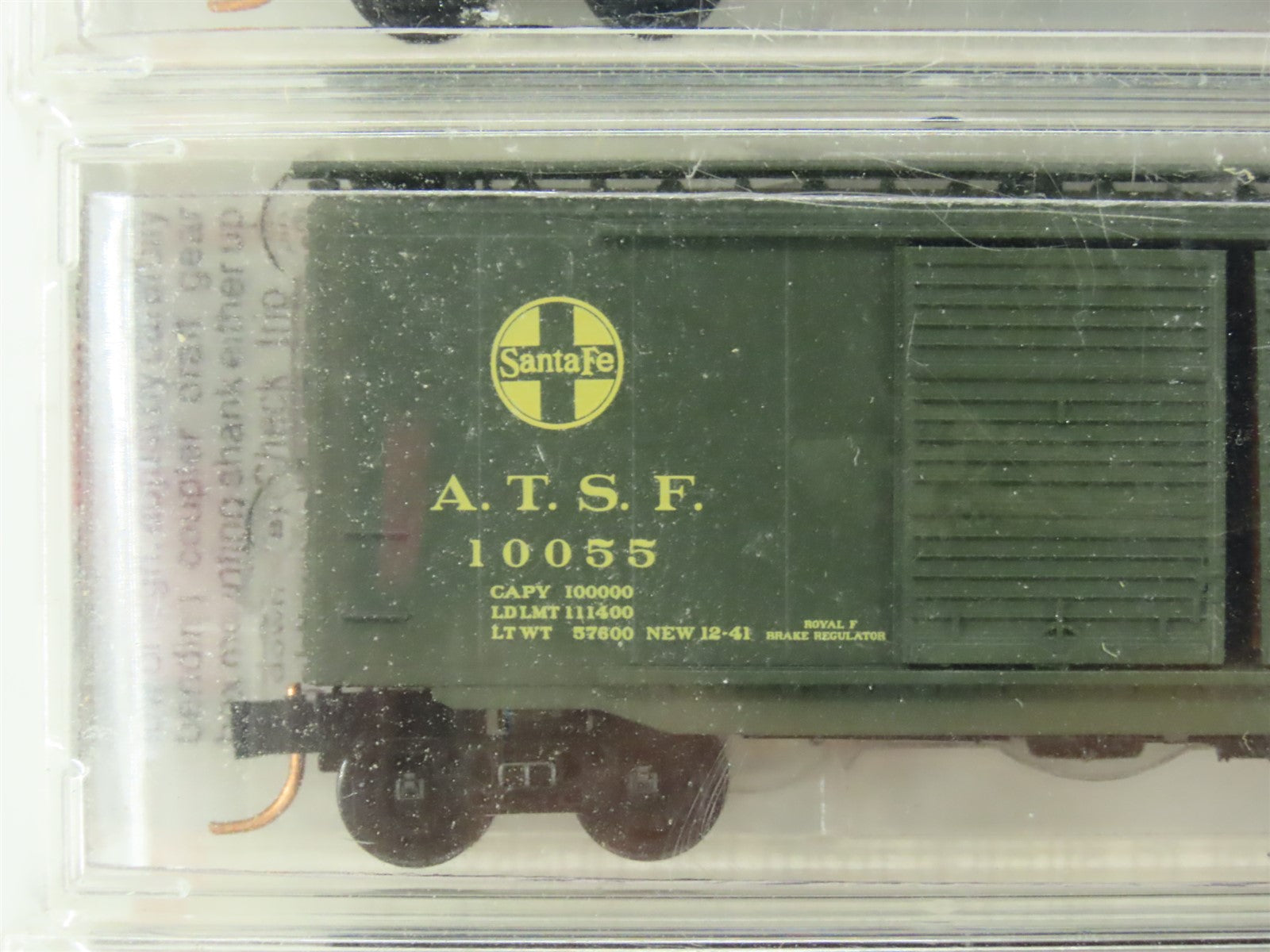 N Micro-Trains MTL #34262 ATSF Map & Slogan Series 40' Box Car 5-Pack - SEALED