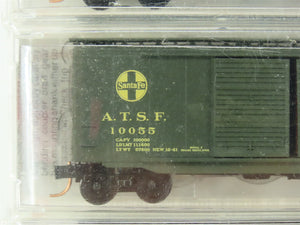 N Micro-Trains MTL #34262 ATSF Map & Slogan Series 40' Box Car 5-Pack - SEALED