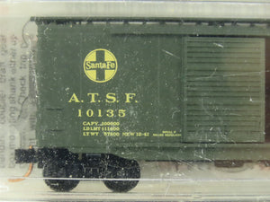 N Micro-Trains MTL #34262 ATSF Map & Slogan Series 40' Box Car 5-Pack - SEALED