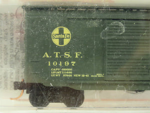 N Micro-Trains MTL #34262 ATSF Map & Slogan Series 40' Box Car 5-Pack - SEALED