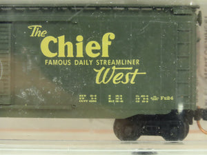 N Micro-Trains MTL #34262 ATSF Map & Slogan Series 40' Box Car 5-Pack - SEALED