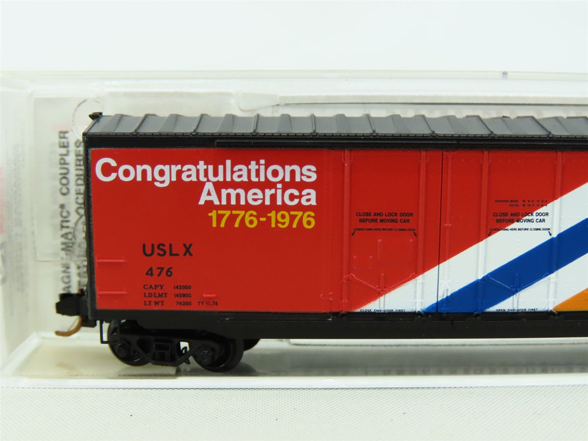 N Micro-Train MTL 75050 USLX CANFOR Congratulations America 50&#39; Box Car #476