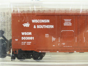 N Scale Micro-Trains MTL #75102 WSOR 9-11 Commemorative 50' Box Car 3-Pack