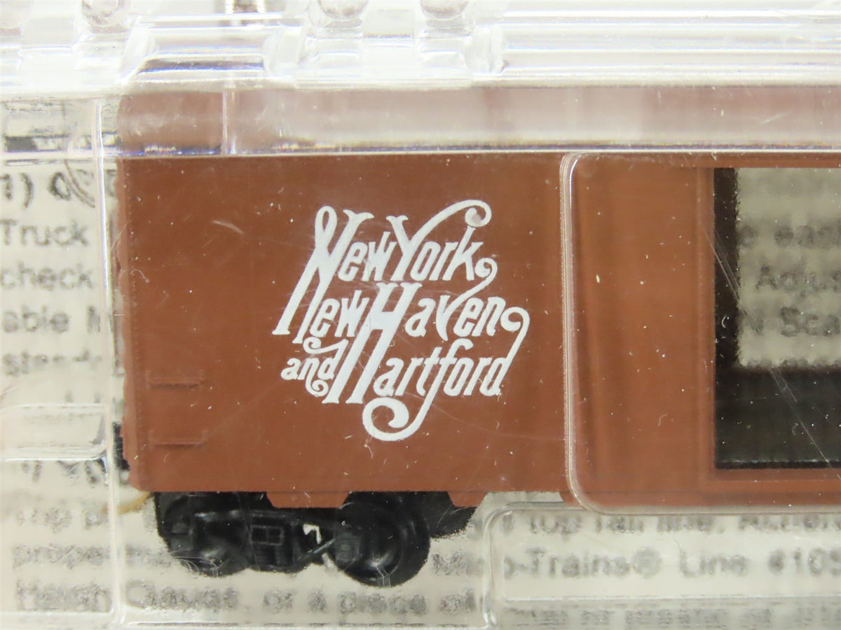 N Micro-Trains MTL #20029-2 NH New York, New Haven &amp; Hartford 40&#39; Box Car 3-Pk.