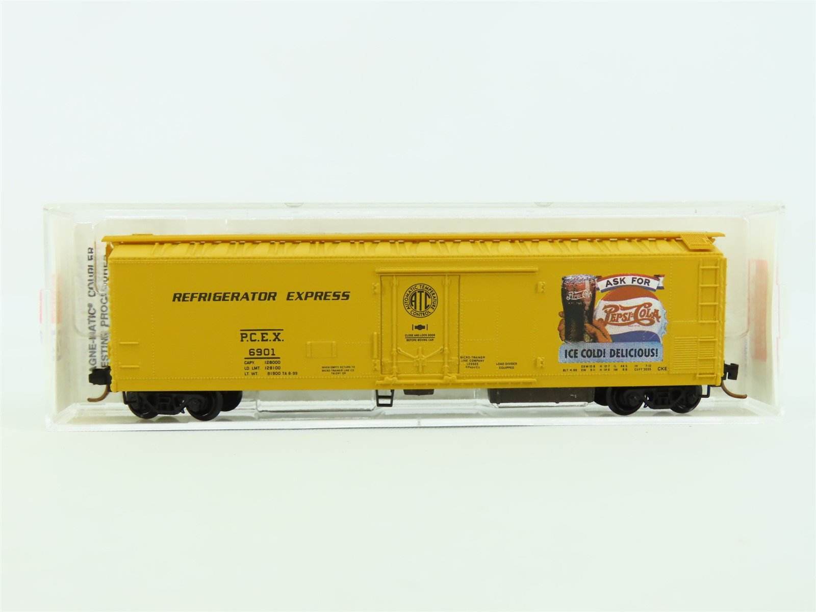 N Scale Micro-Train MTL 69090 PCEX Pepsi Cola Reefer #6901