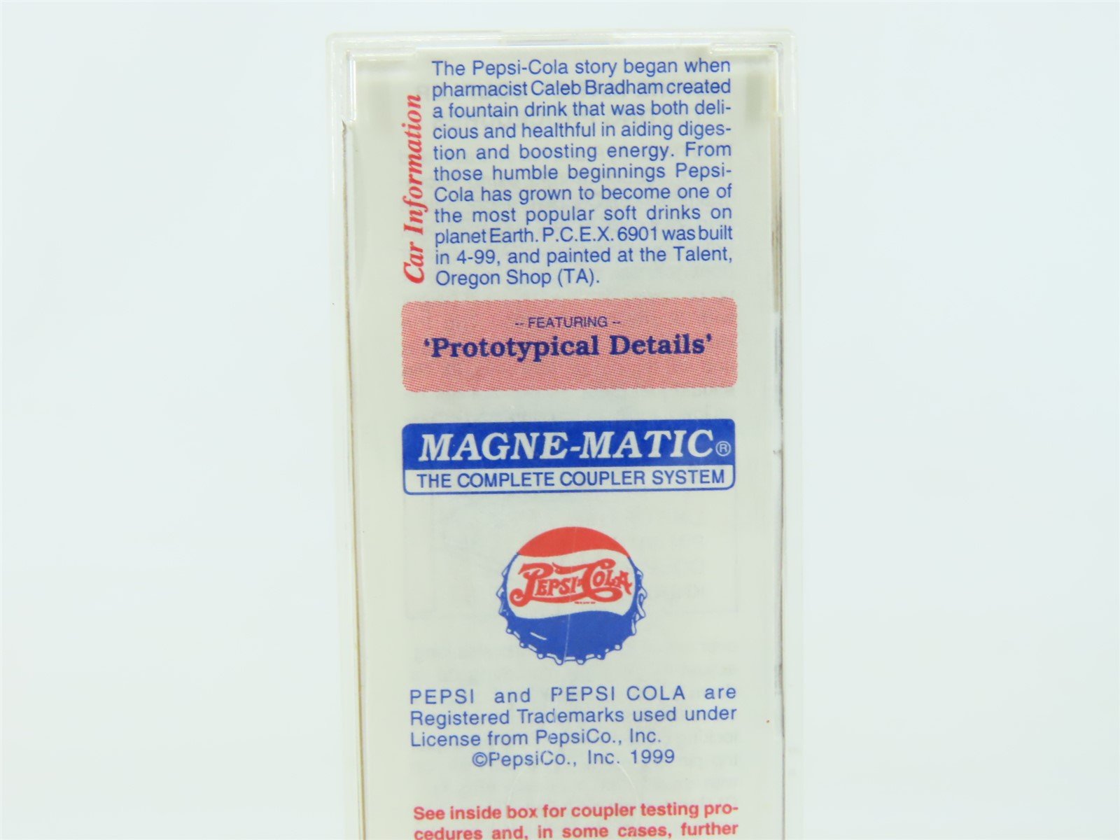 N Scale Micro-Train MTL 69090 PCEX Pepsi Cola Reefer #6901