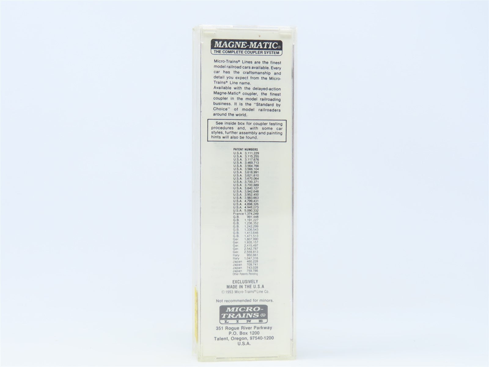 N Scale Micro-Train MTL 70060 Micro Trains Line 3rd Anniversary Reefer #1993