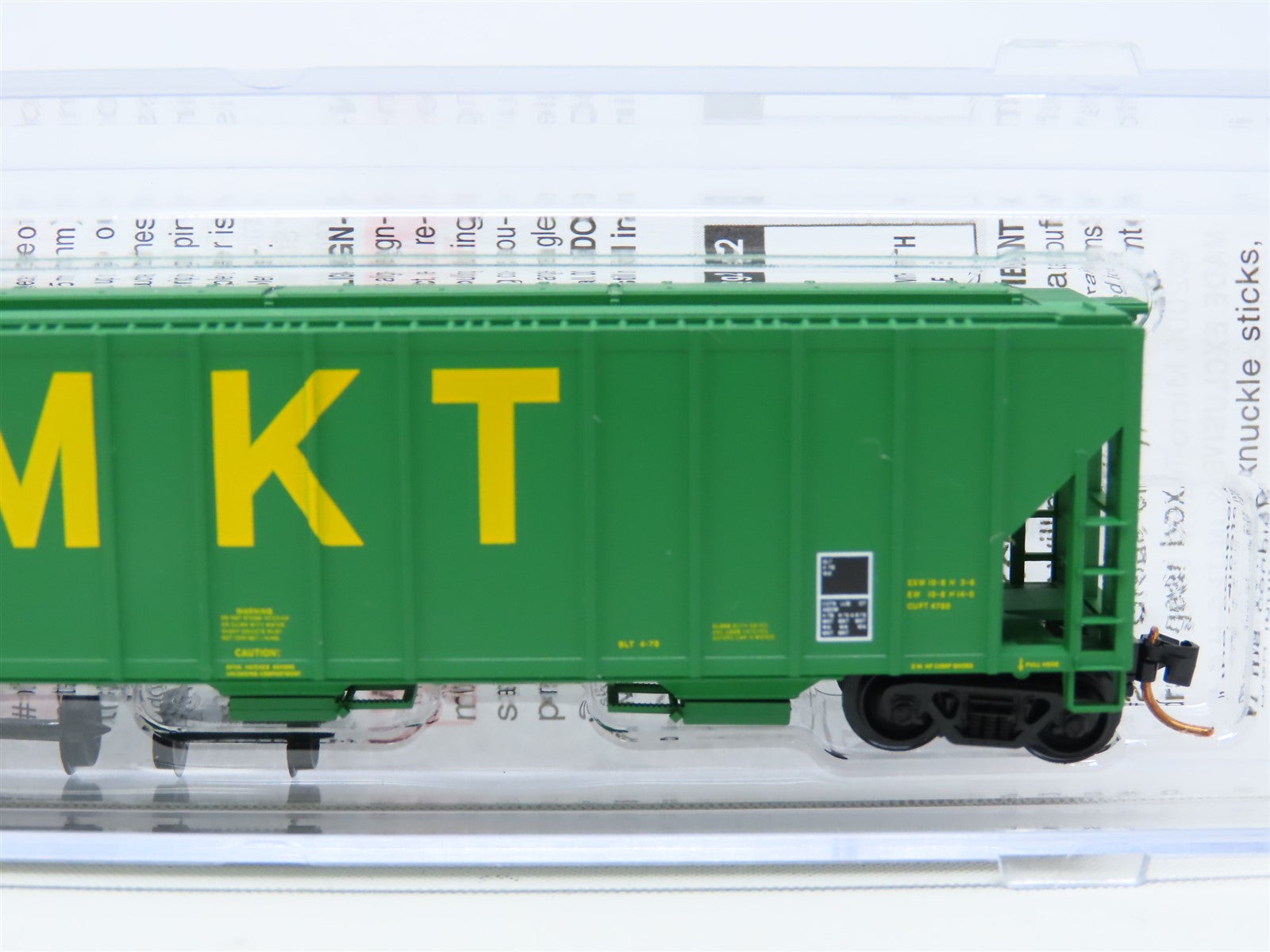 N Scale Micro-Train MTL 099 00 012 MKT Missouri-Kansas-Texas 3-Bay Hopper #4196