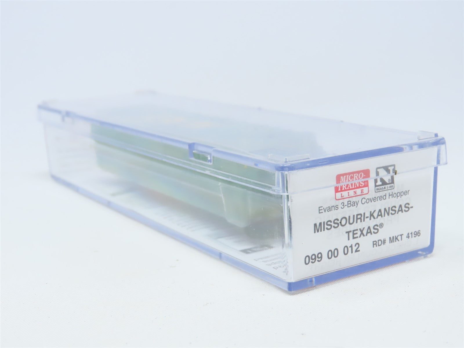 N Scale Micro-Train MTL 099 00 012 MKT Missouri-Kansas-Texas 3-Bay Hopper #4196